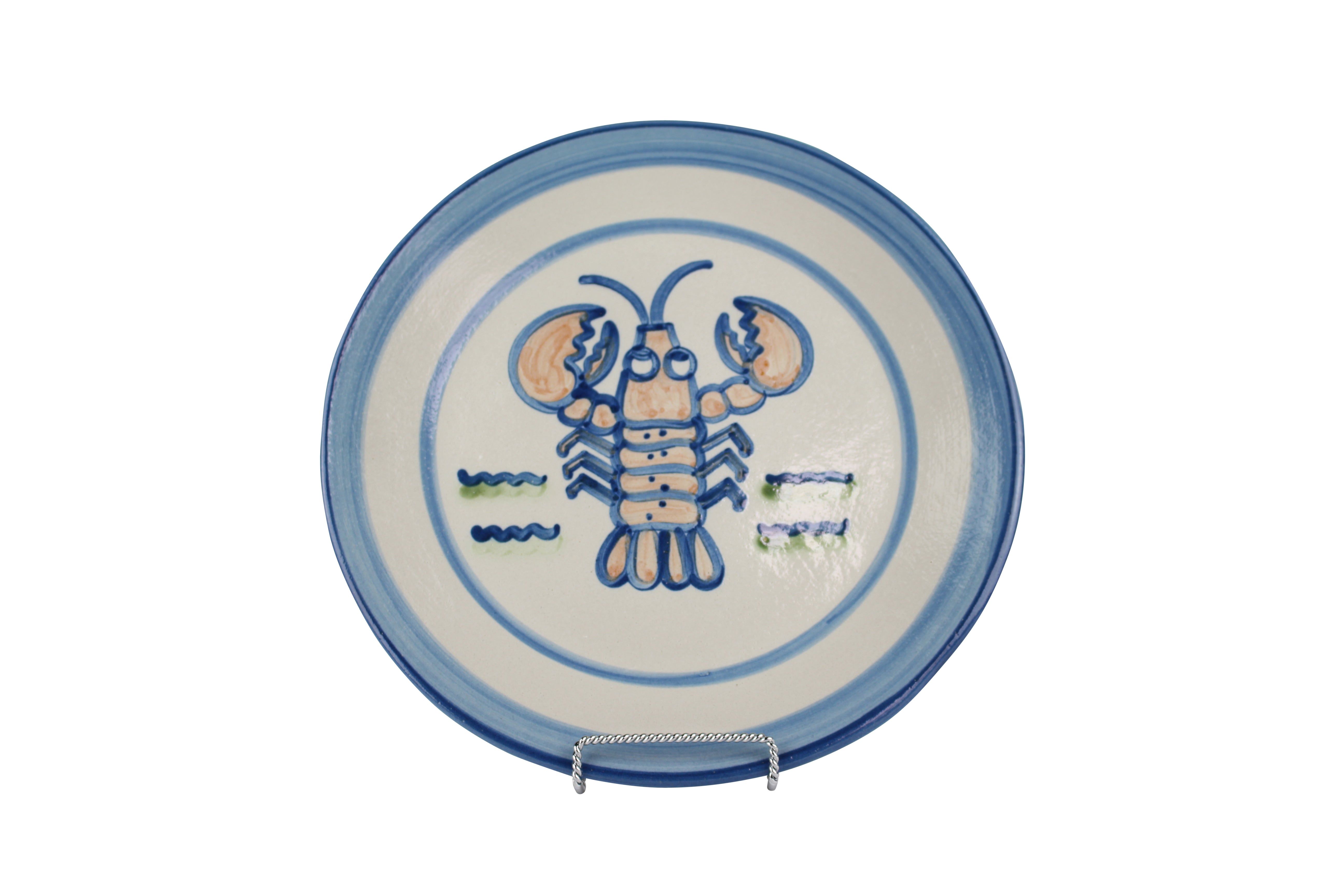 11" Dinner Plate - Lobster