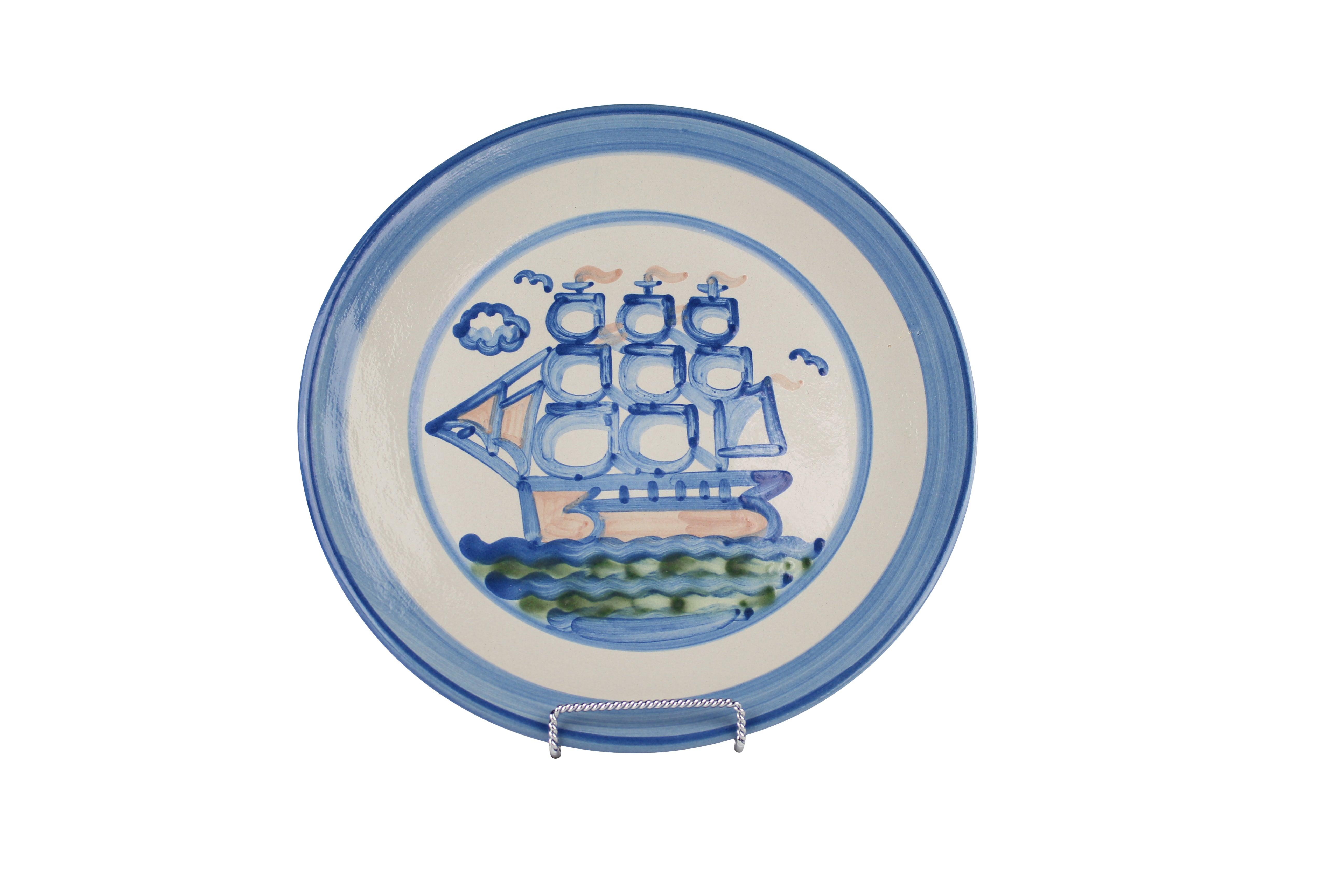 11" Dinner Plate - Ship