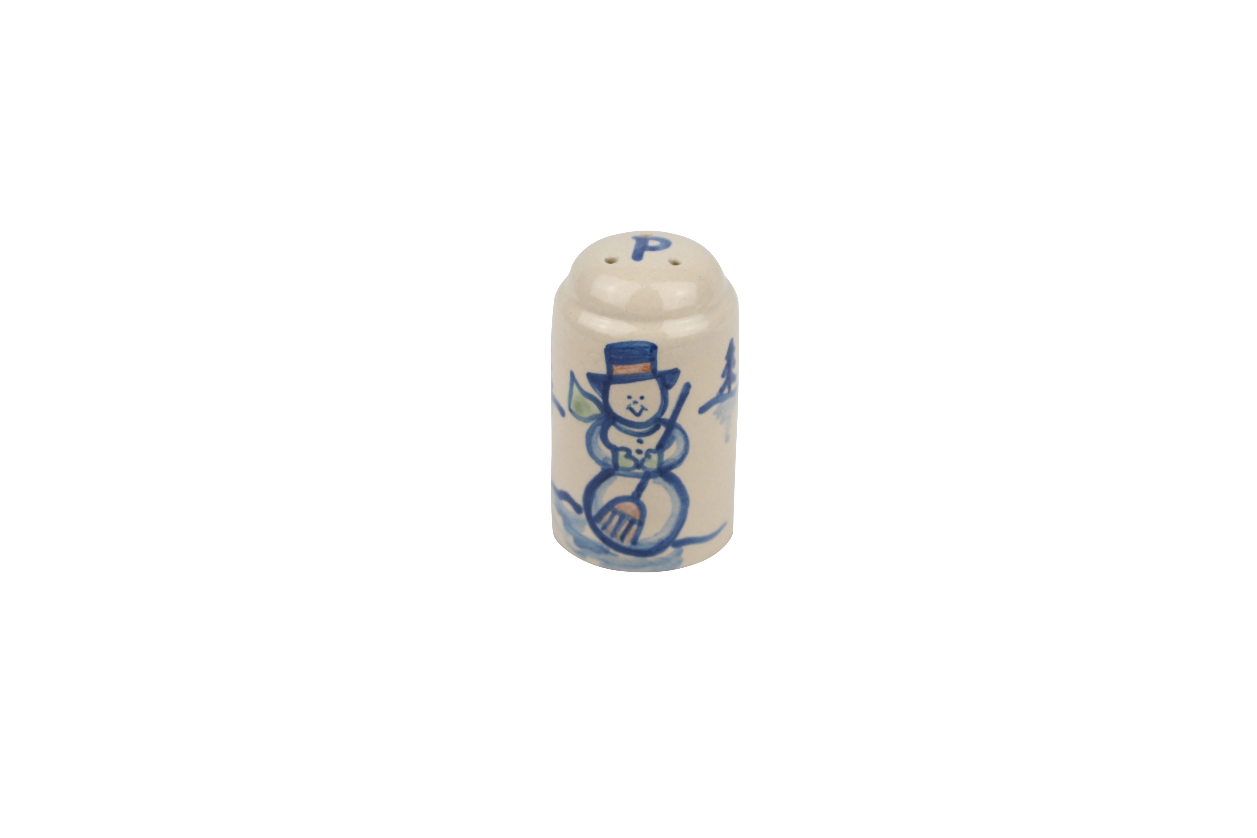 Small Shaker - Snowman (Pepper Shaker)