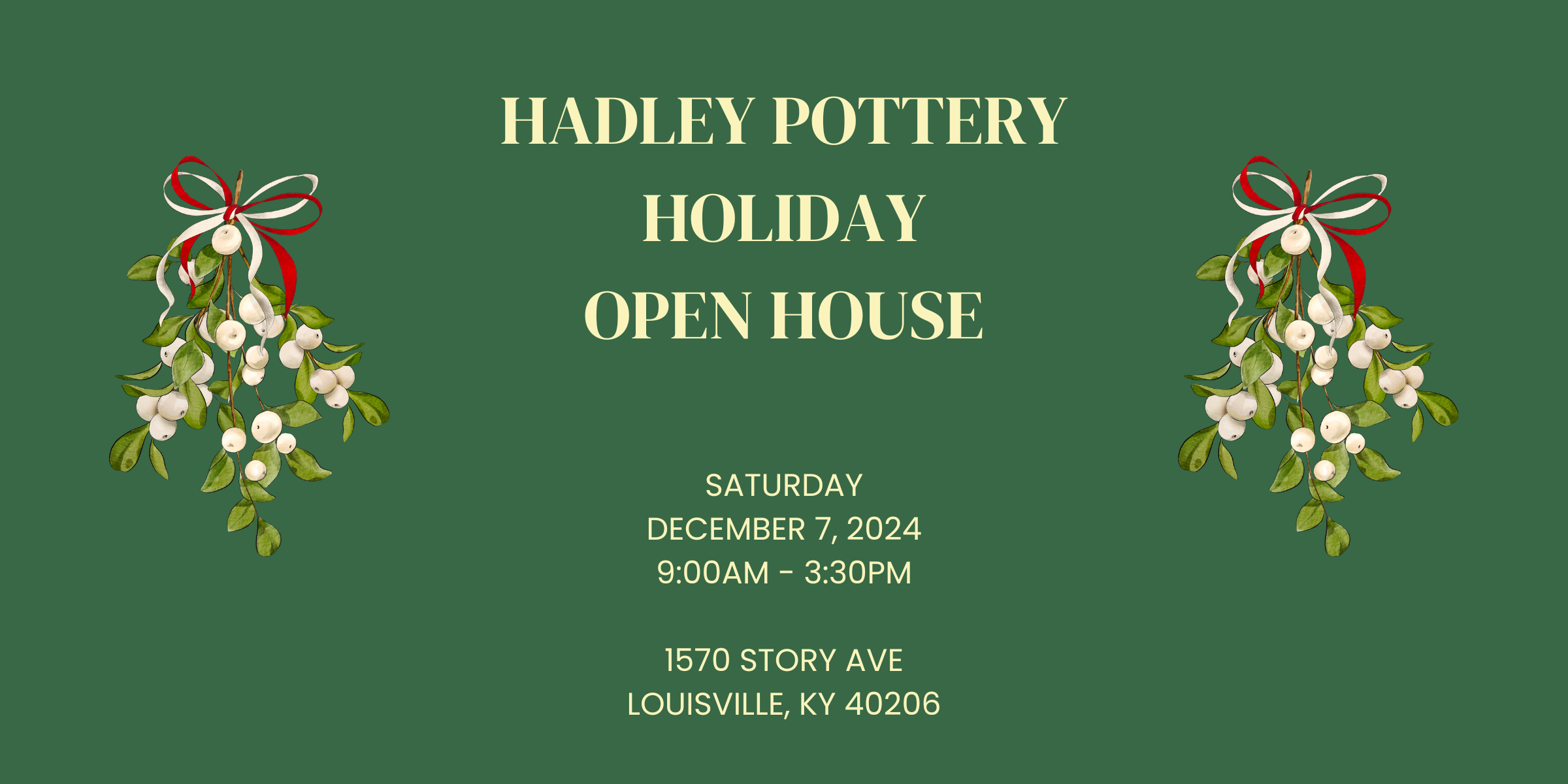 Hadley Holiday Open House