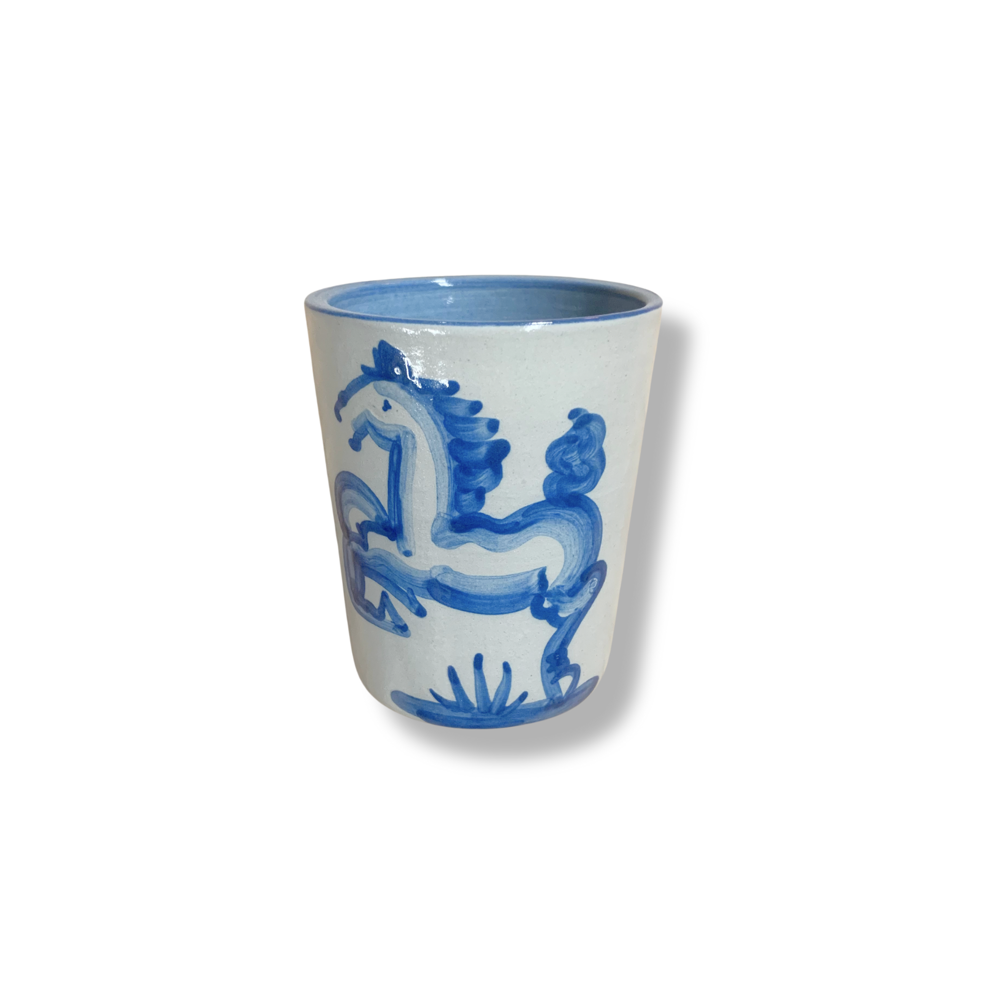 Julep Cup - Blue Horse