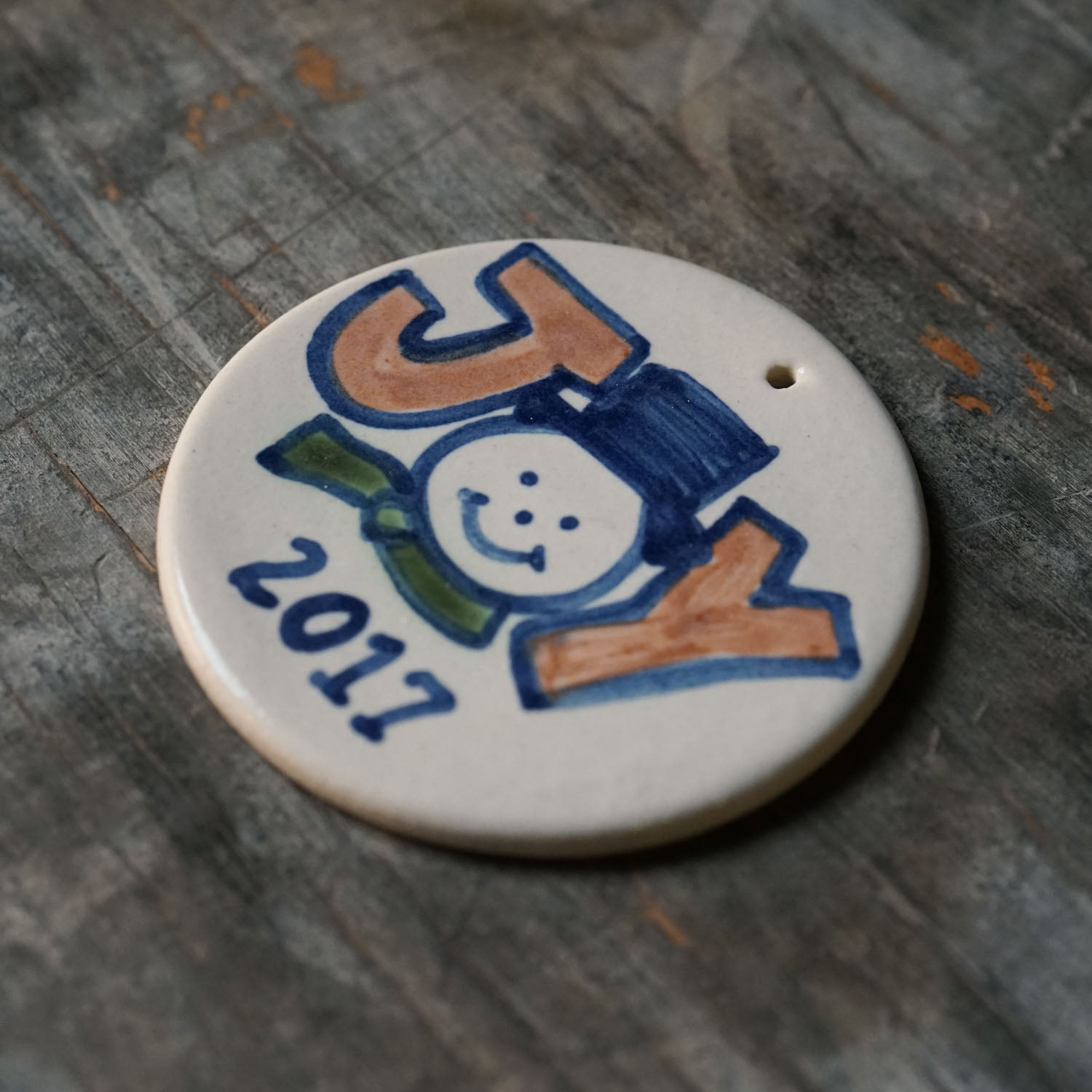 Round Ornament - 2017 Design