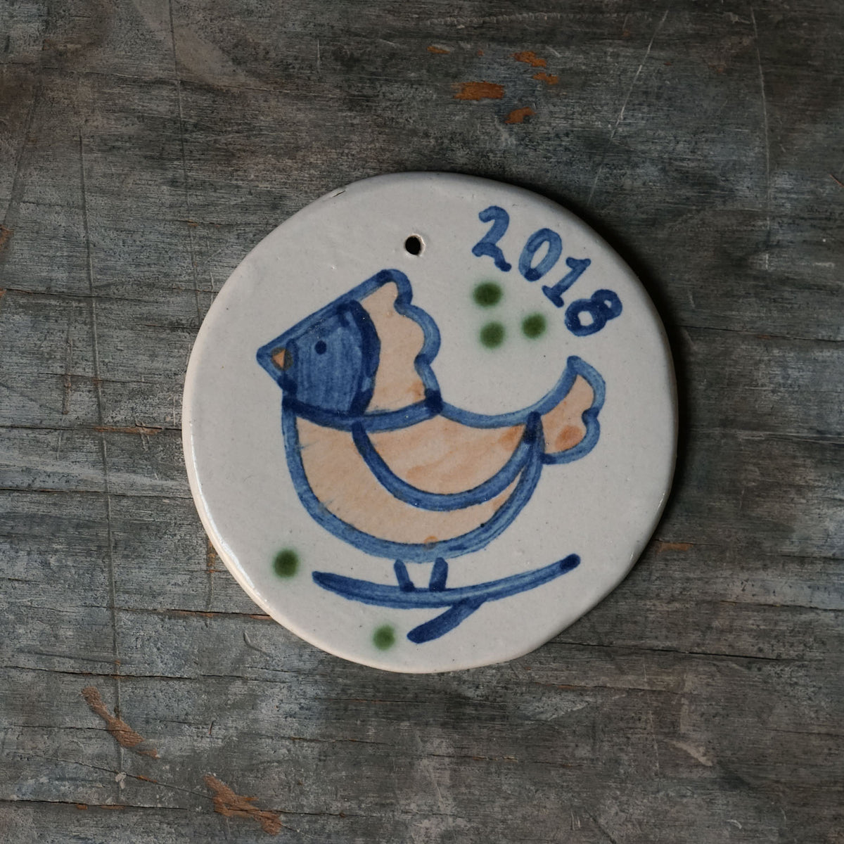 Round Ornament - 2018 Design