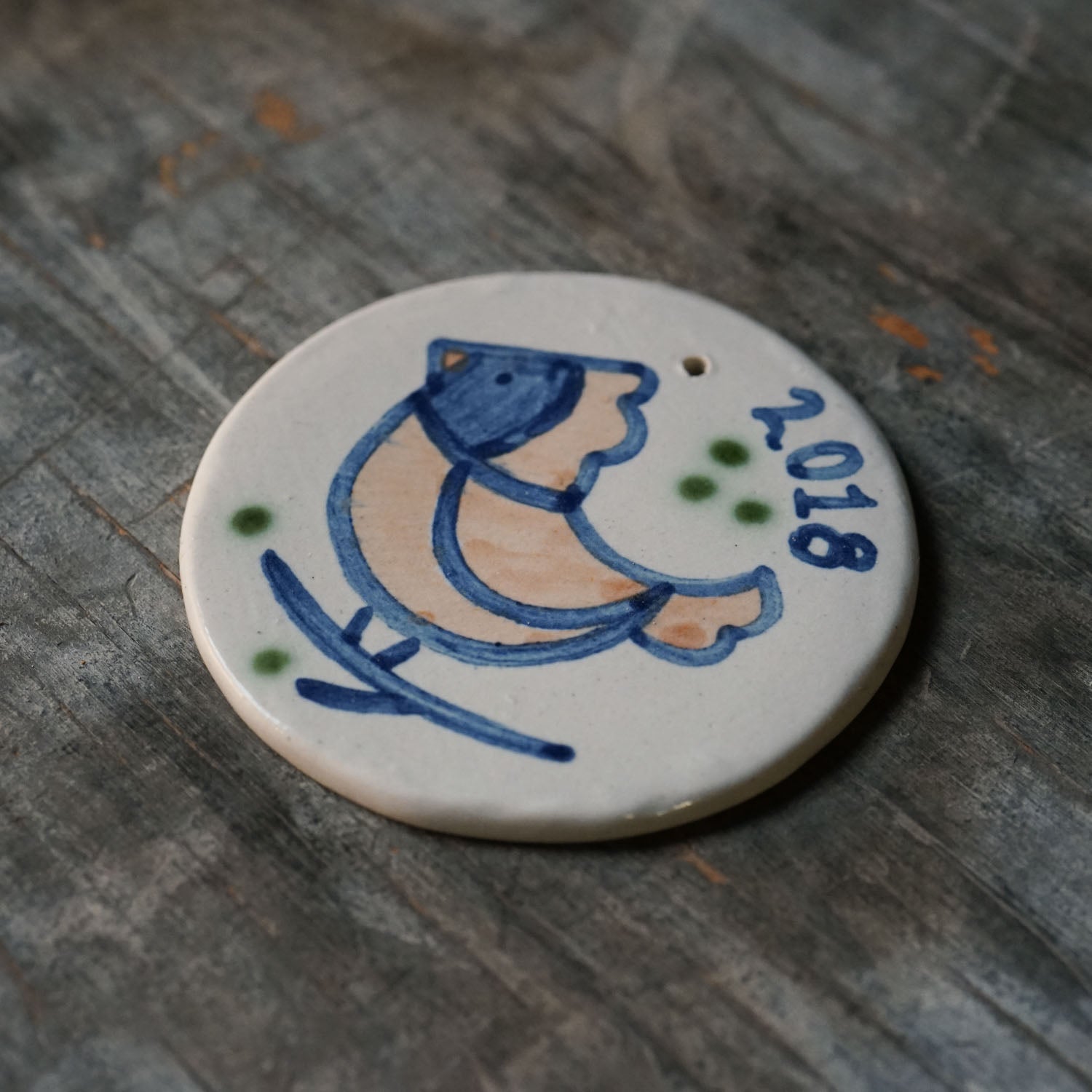 Round Ornament - 2018 Design