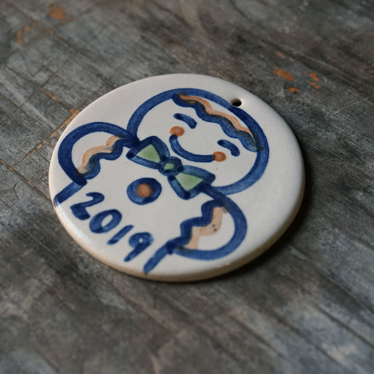 2019 Round Ornament