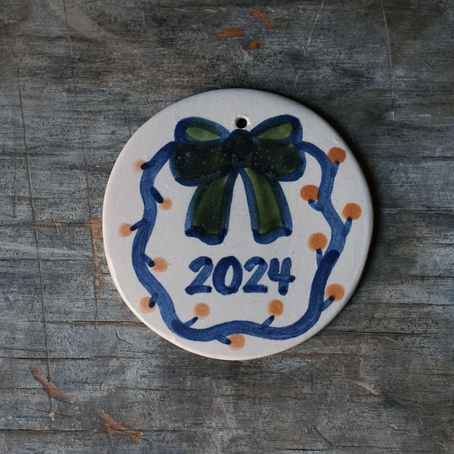 Round Ornament - 2024 Design