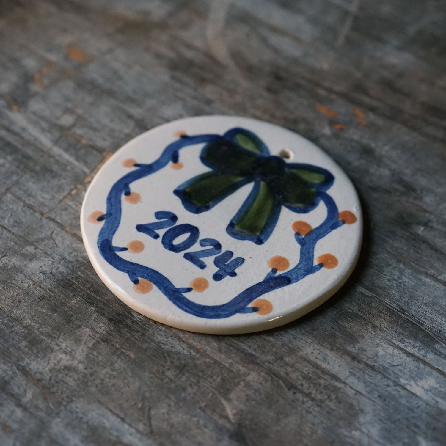 Round Ornament - 2024 Design