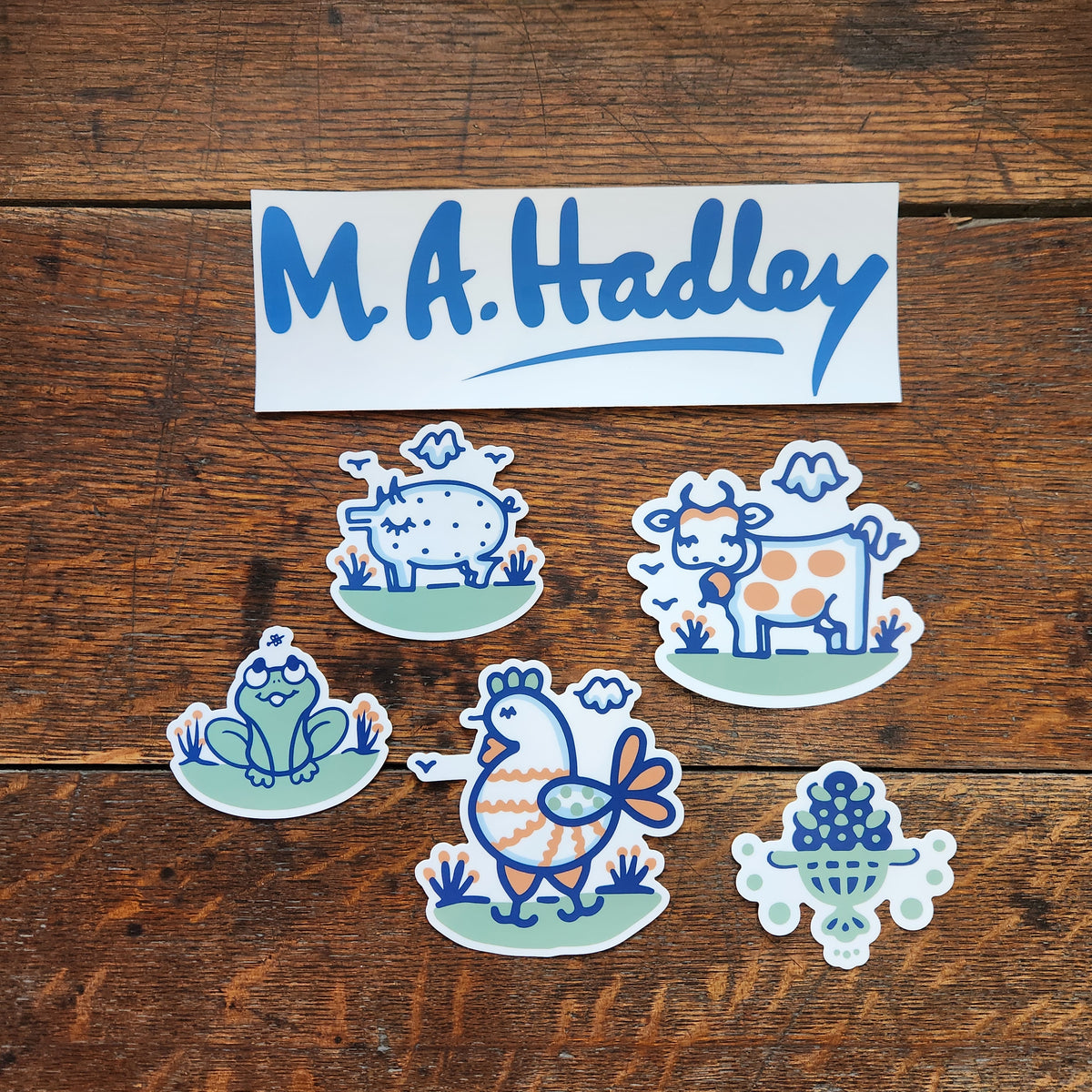 MA Hadley Bumper Sticker
