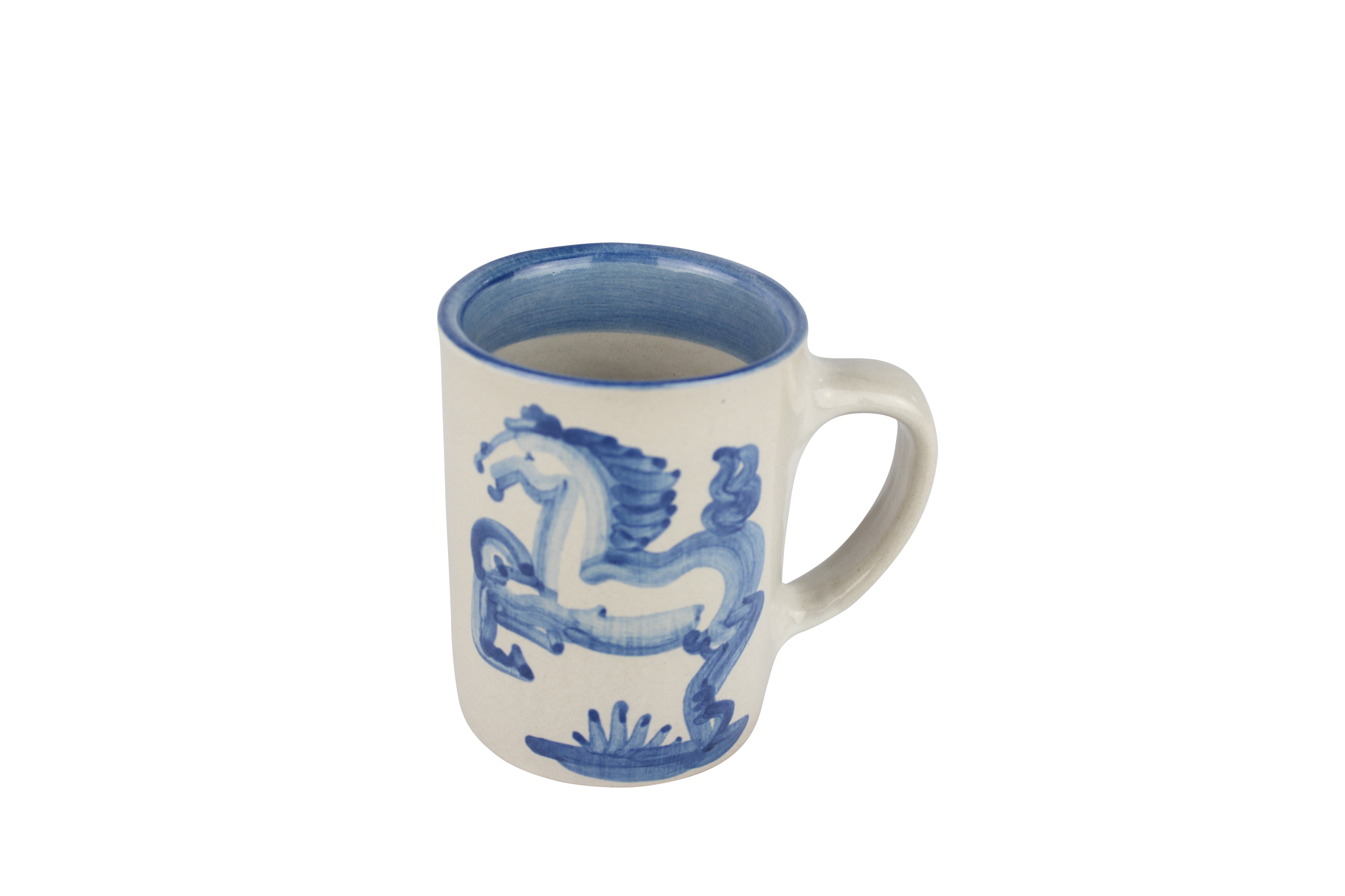 Personalized 8 Oz. Mug - Blue Horse