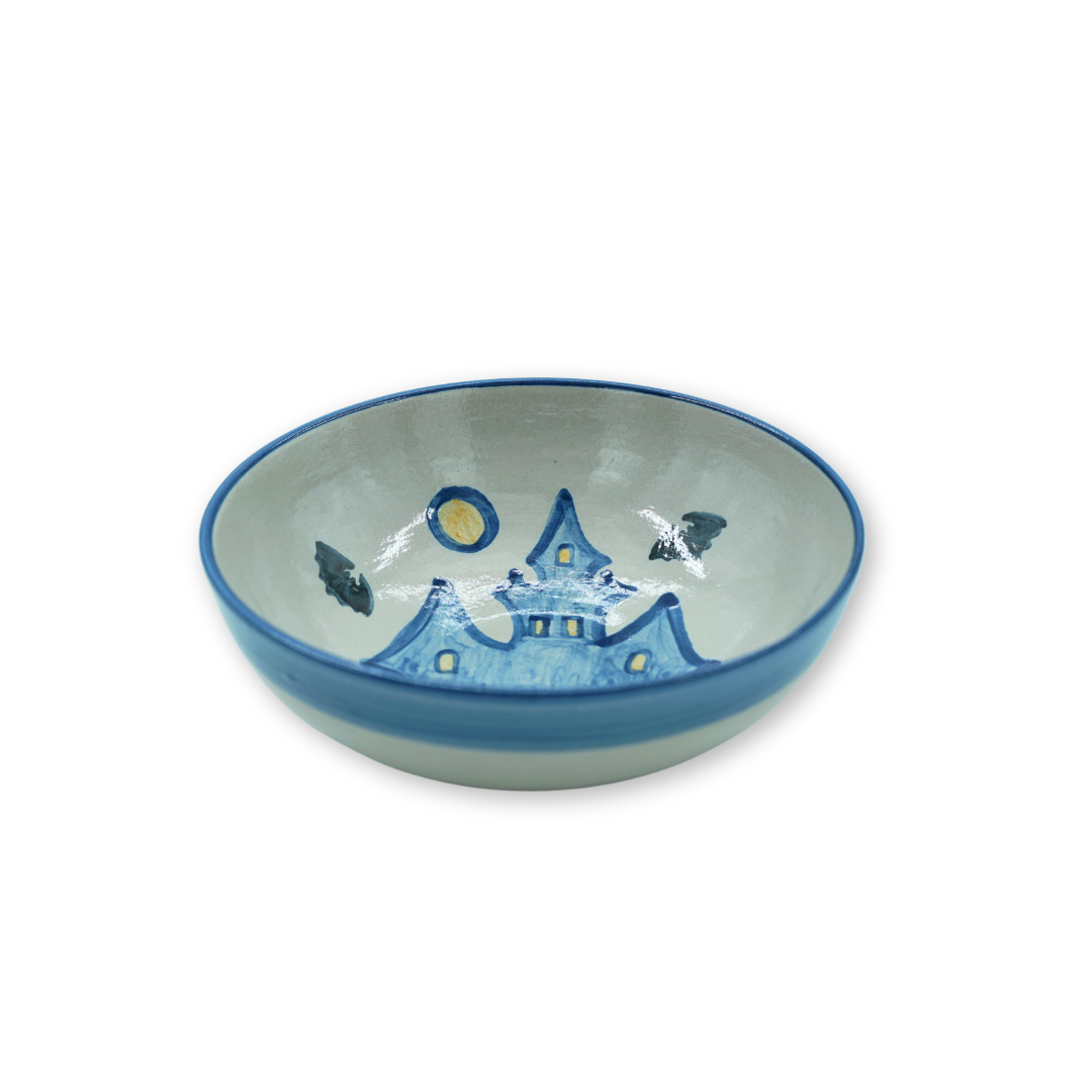 Medium Serving Bowl - Haunted House