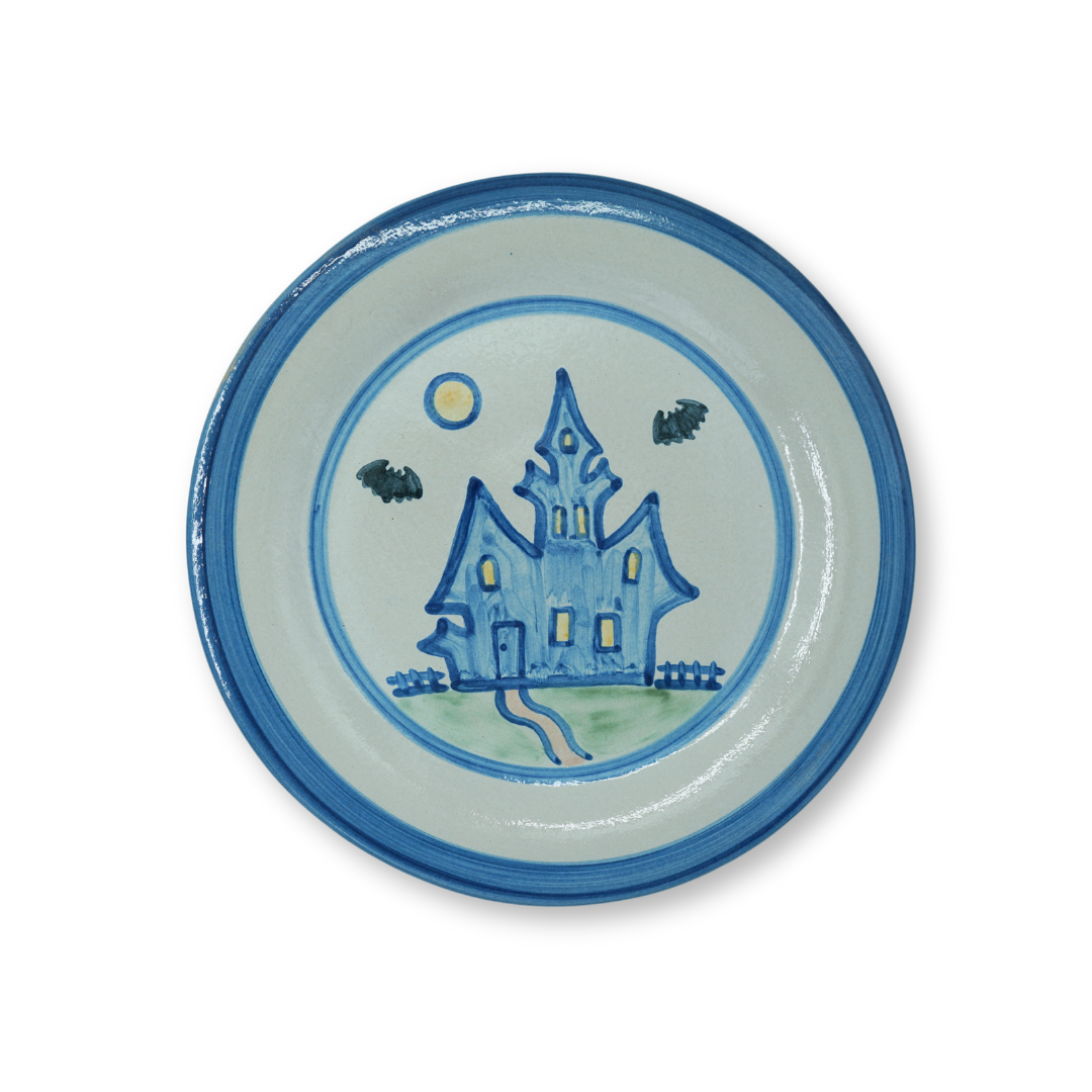 Serving Plate - Haunted House