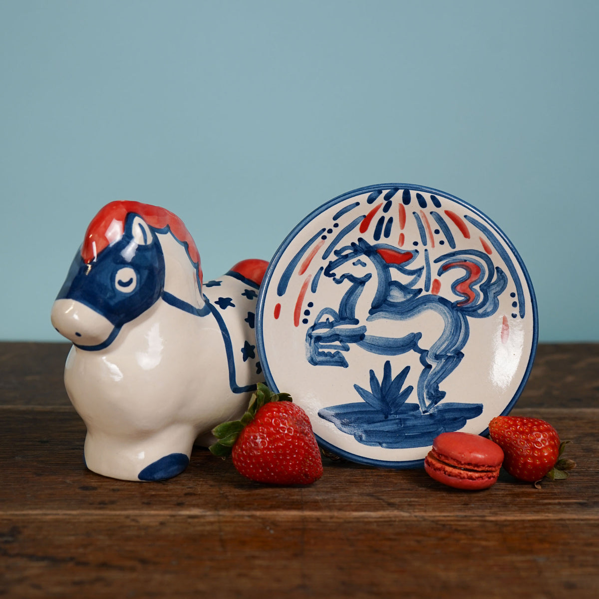 Patriotic Pony Horse Bank