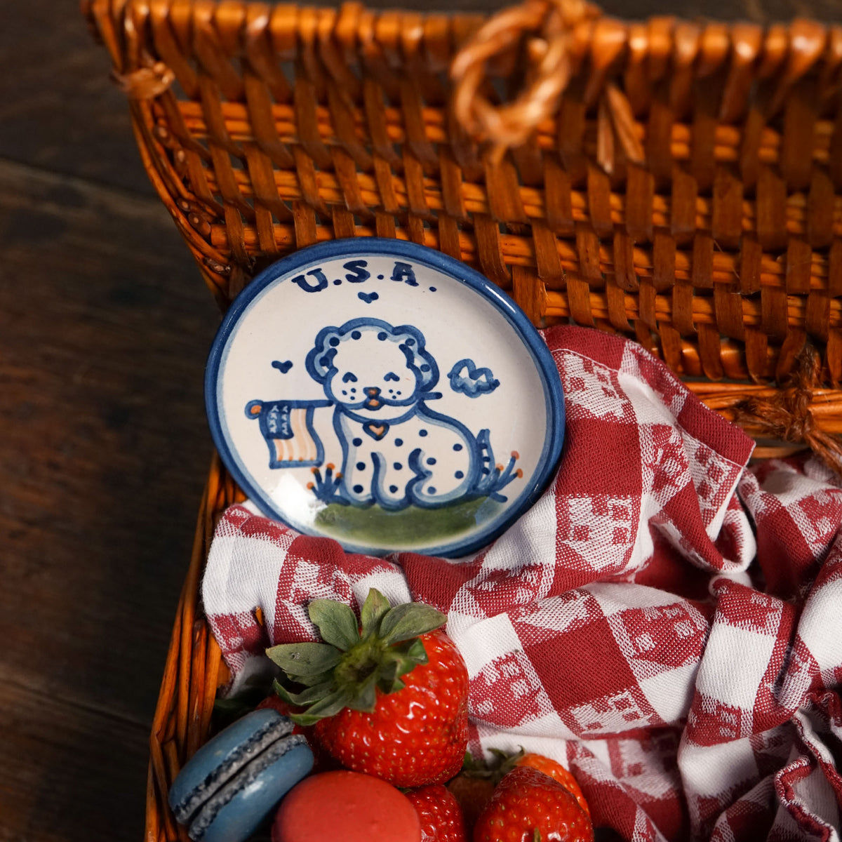 Patriotic Pup Coaster