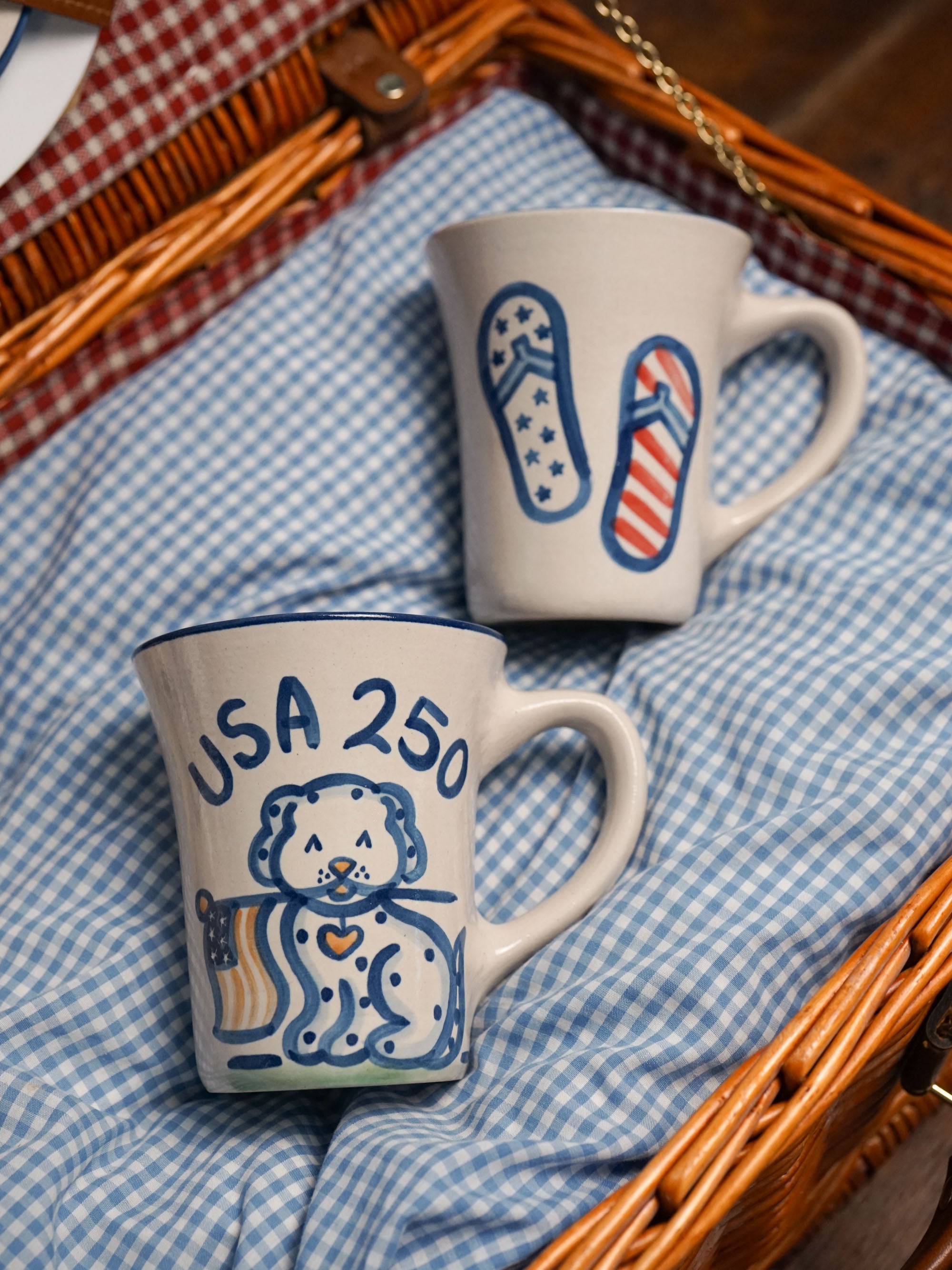 Stars & Stripes Flip Flops Flare Mug