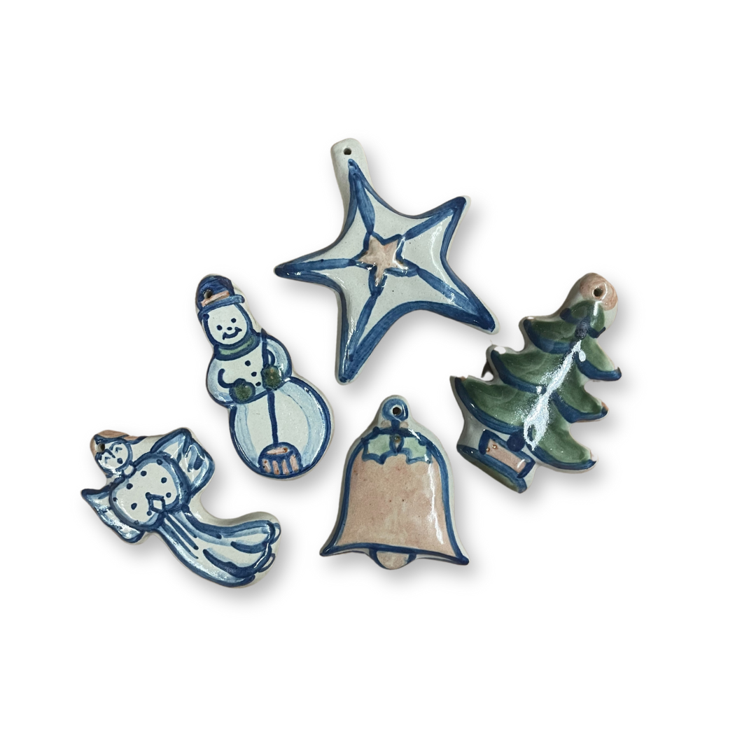 Shaped Christmas Ornament Set