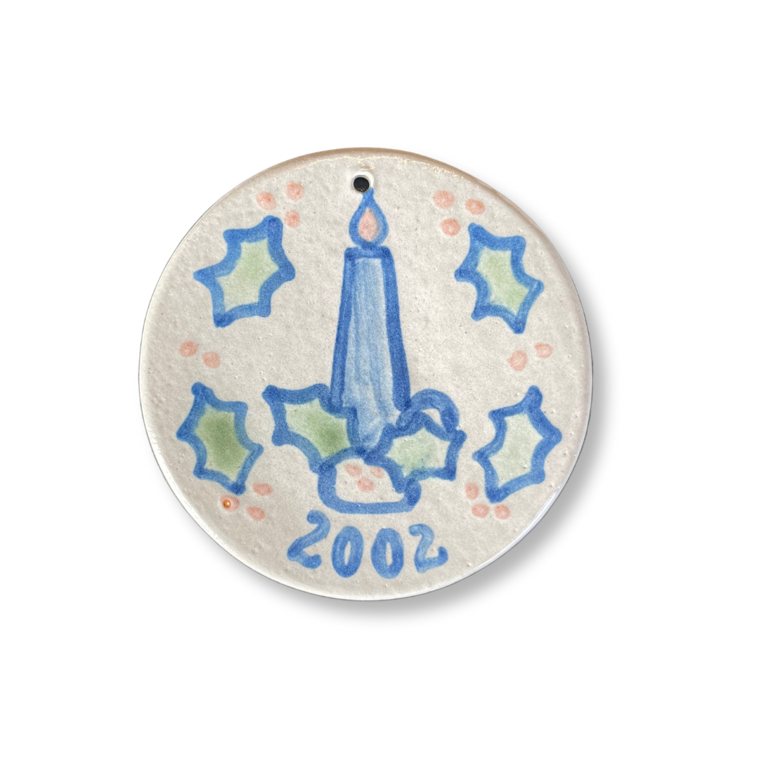 Round Ornament - 2002 Design - SECOND