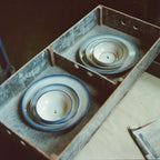 Forget-Me-Not Pasta Plate in Blue