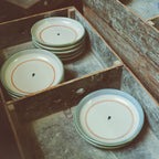 Forget-Me-Not Pasta Plate in Blue