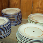 Forget-Me-Not Dinner Plate in Blue