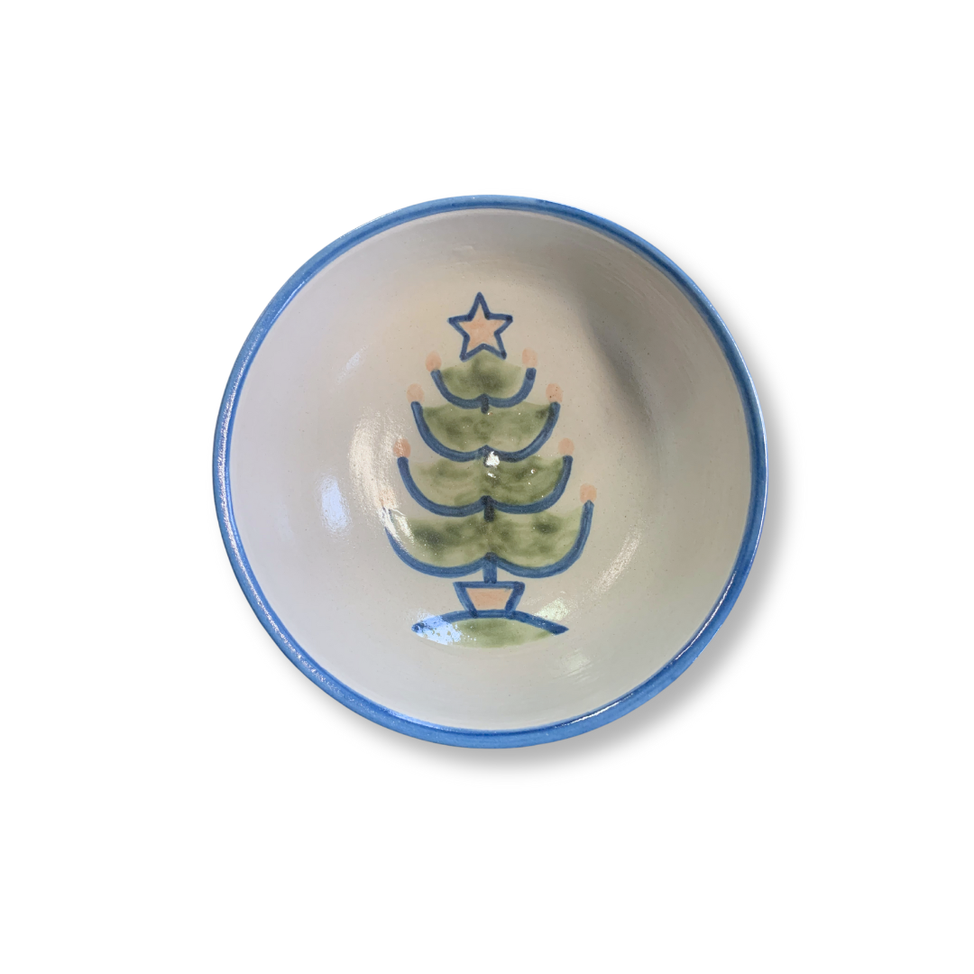 Deep Soup Bowl - Christmas Tree