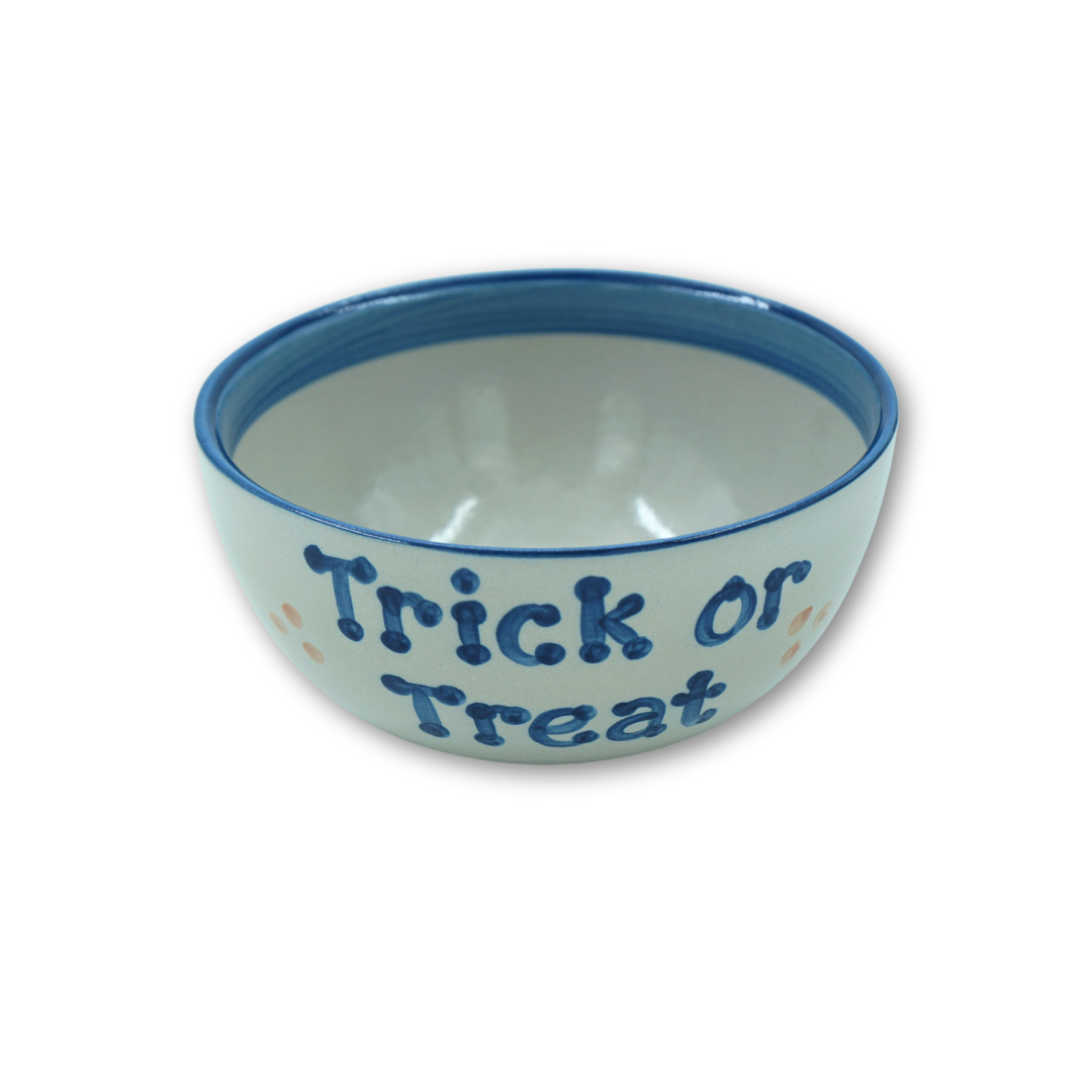 Medium Deep Serving Bowl - Trick or Treat