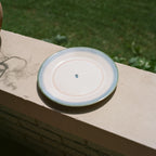 Forget-Me-Not Dinner Plate in Green