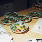 Forget-Me-Not Pasta Plate in Green