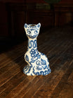 Tall Cat Vase