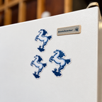 Blue Horse Magnet