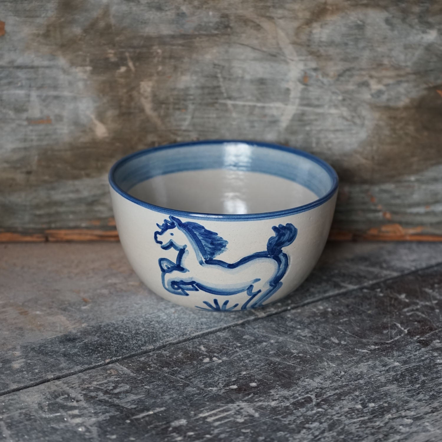 Everything Bowl - Blue Horse