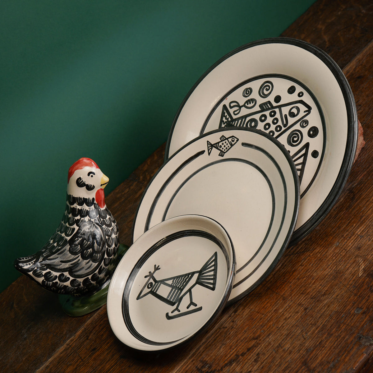 Black Feather Laying Chicken
