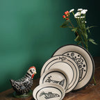 Black Feather Laying Chicken
