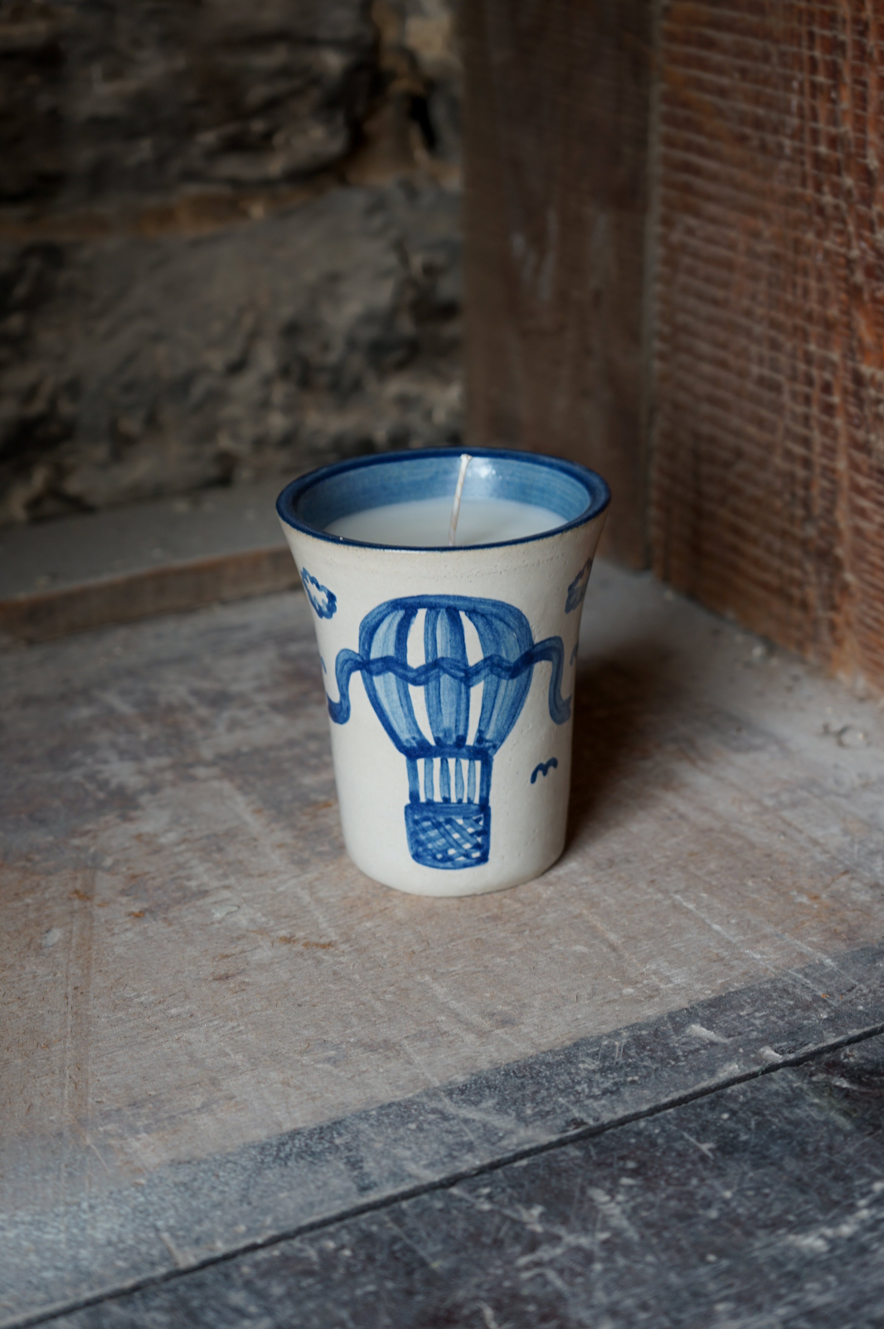 Hot Air Balloon Flare Candle