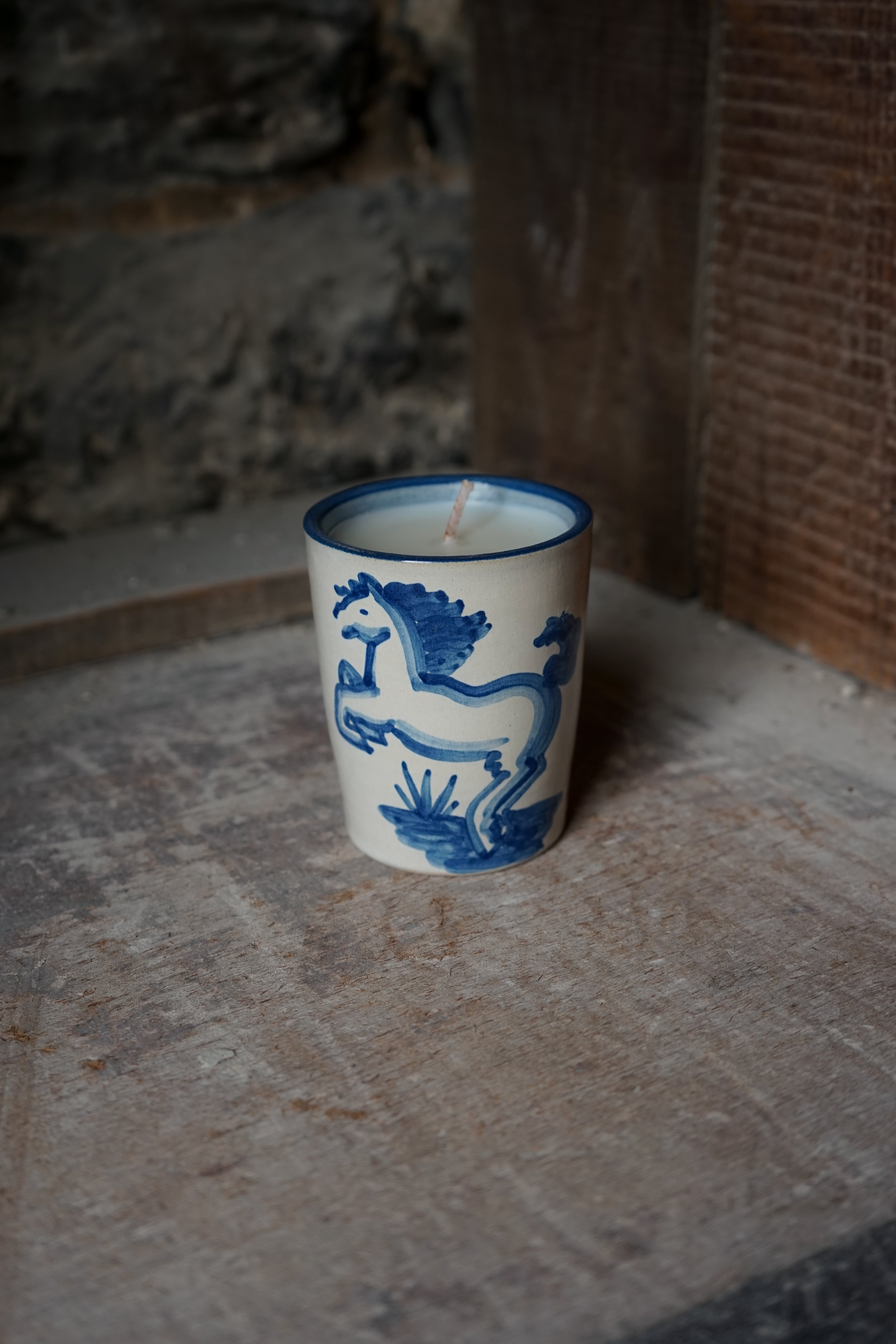 Blue Horse Julep Candle