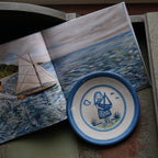 The Girl and the Boat - Plate Only