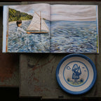 The Girl and the Boat - Plate Only
