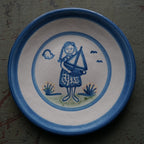 The Girl and the Boat - Plate Only