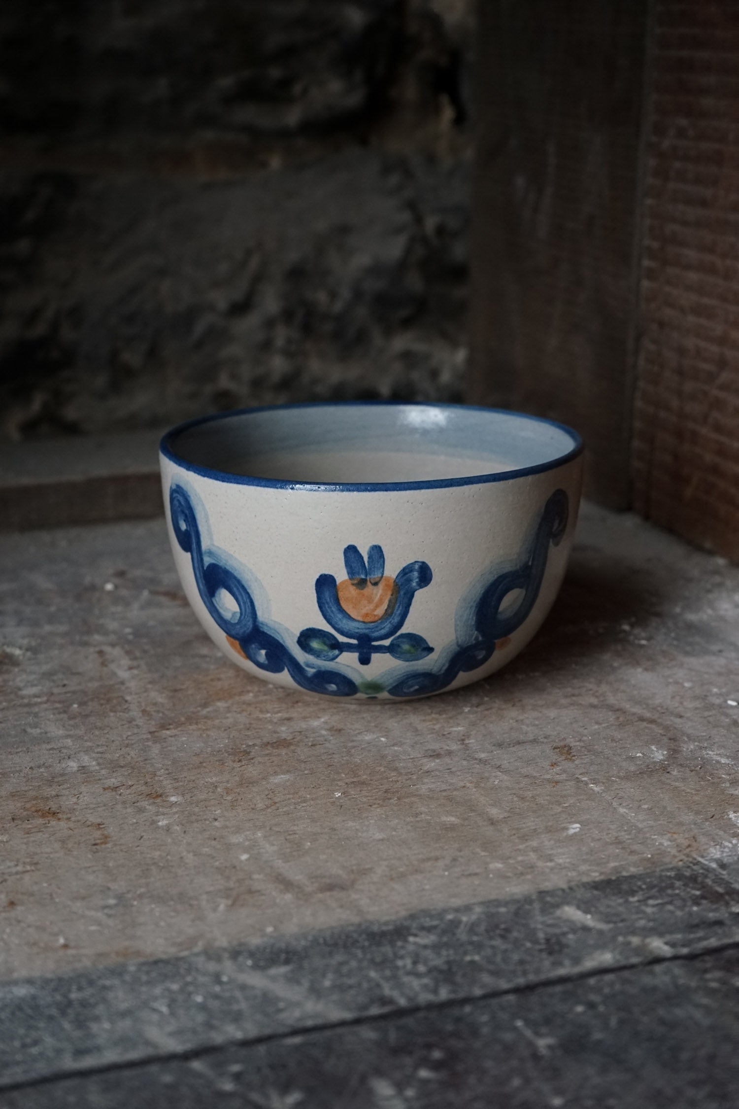 Everything Bowl - Scroll Flower