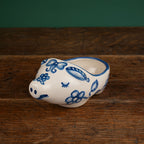 Blue Flower Small Pig Soap Dish - Second
