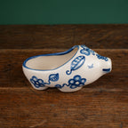Blue Flower Small Pig Soap Dish - Second
