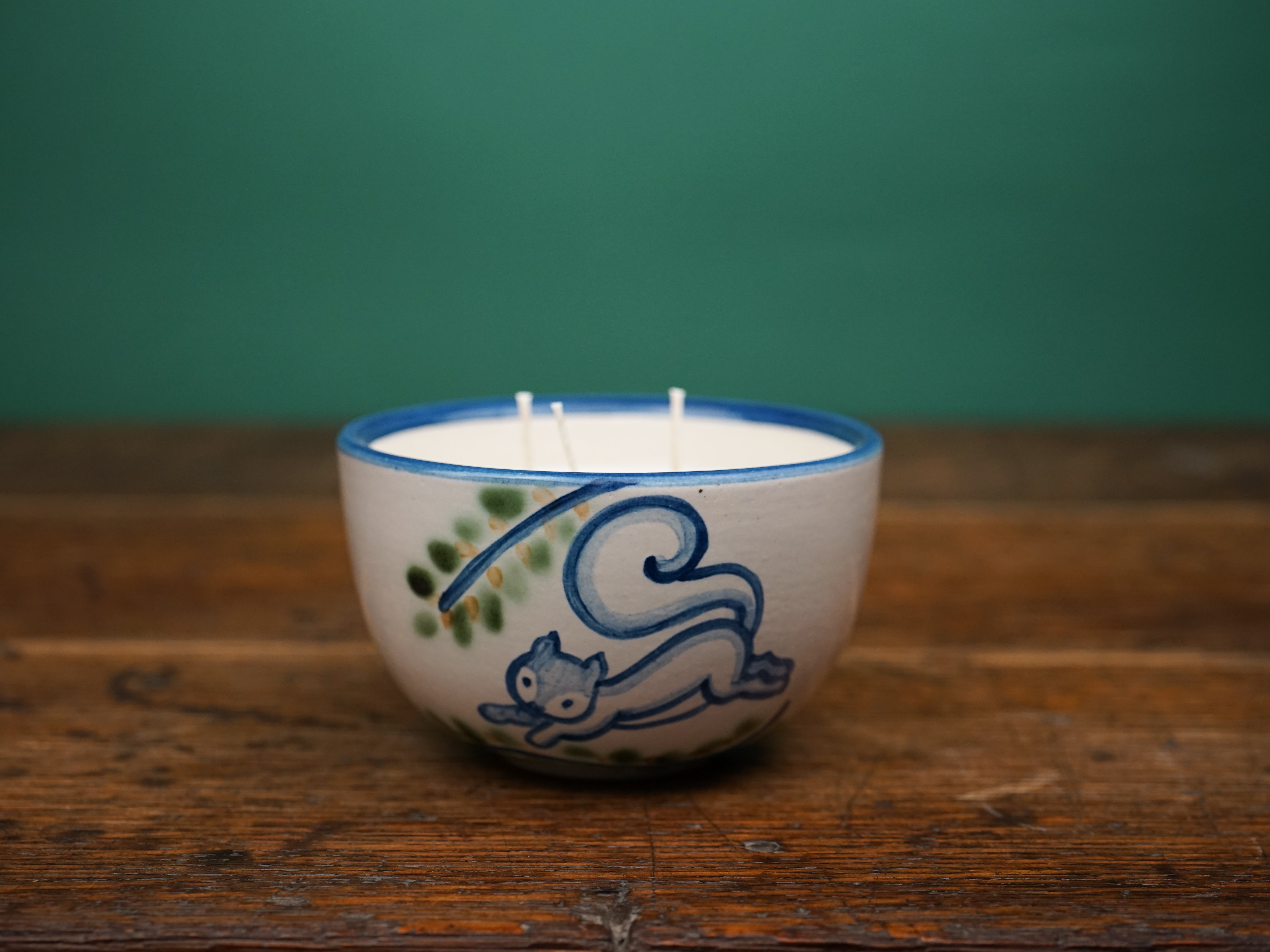 Leaping Squirrel Candle
