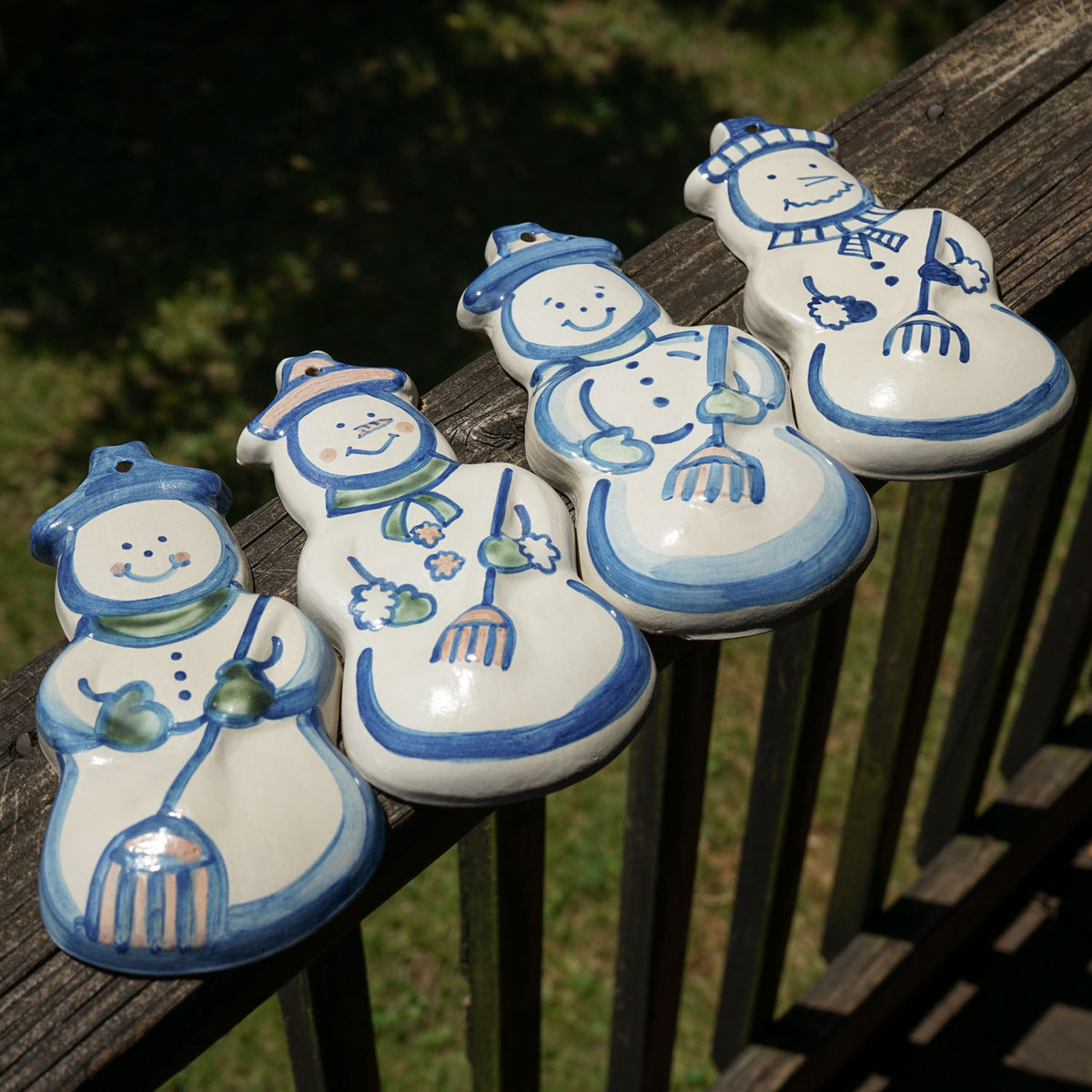 Snowman Shaped Plaque
