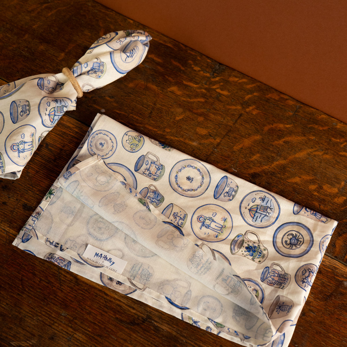 The Hadley Pottery Tea Towel by Julia Allisson Cost