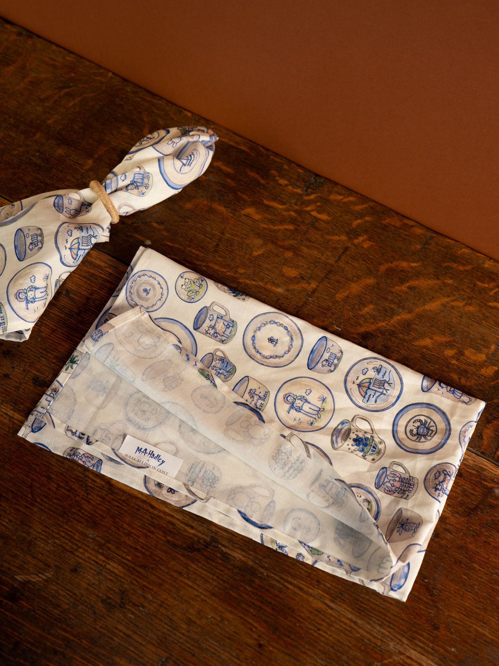 The Hadley Pottery Tea Towel by Julia Allisson Cost