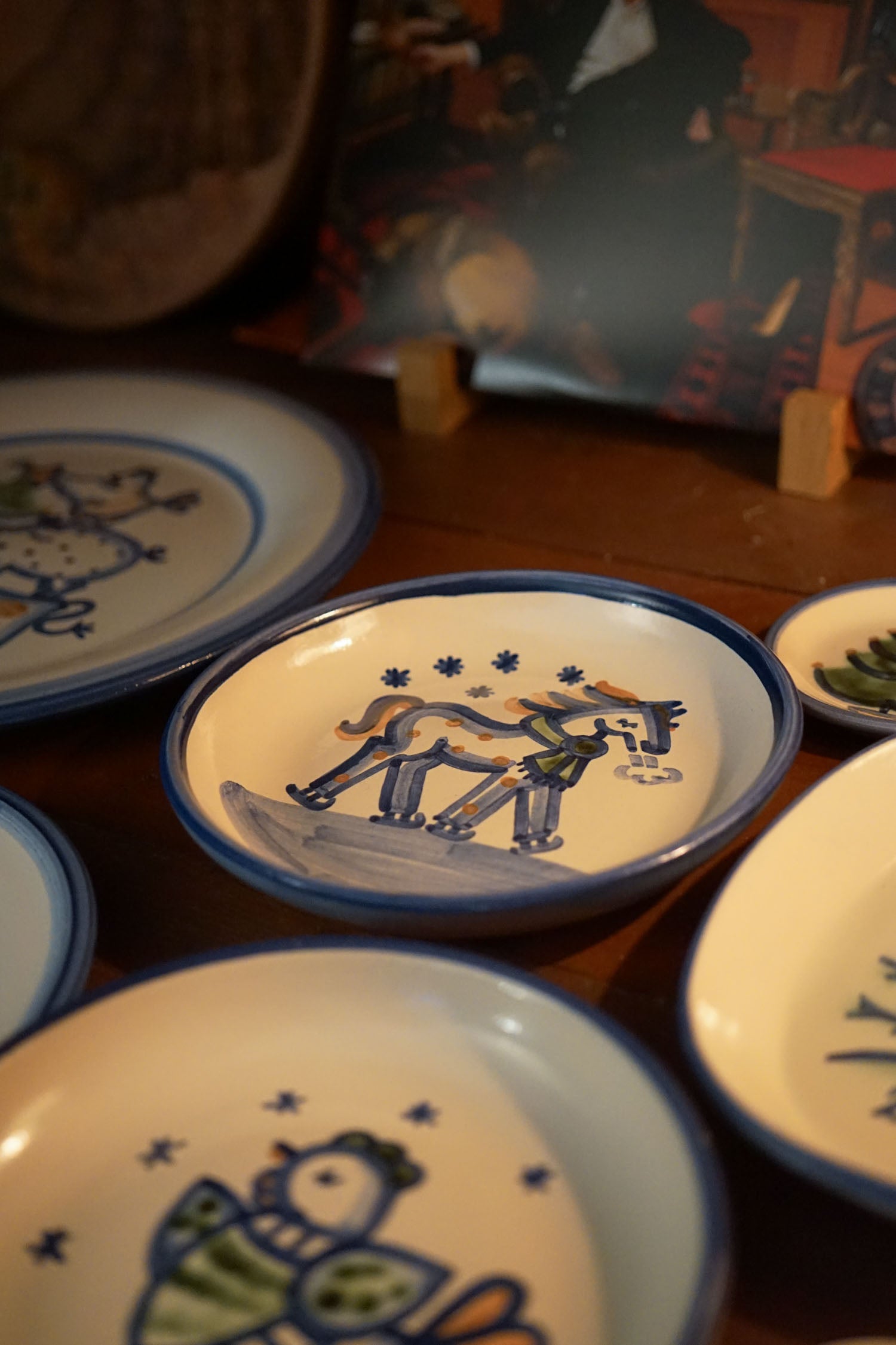 Pasta Plate - Skating Horse