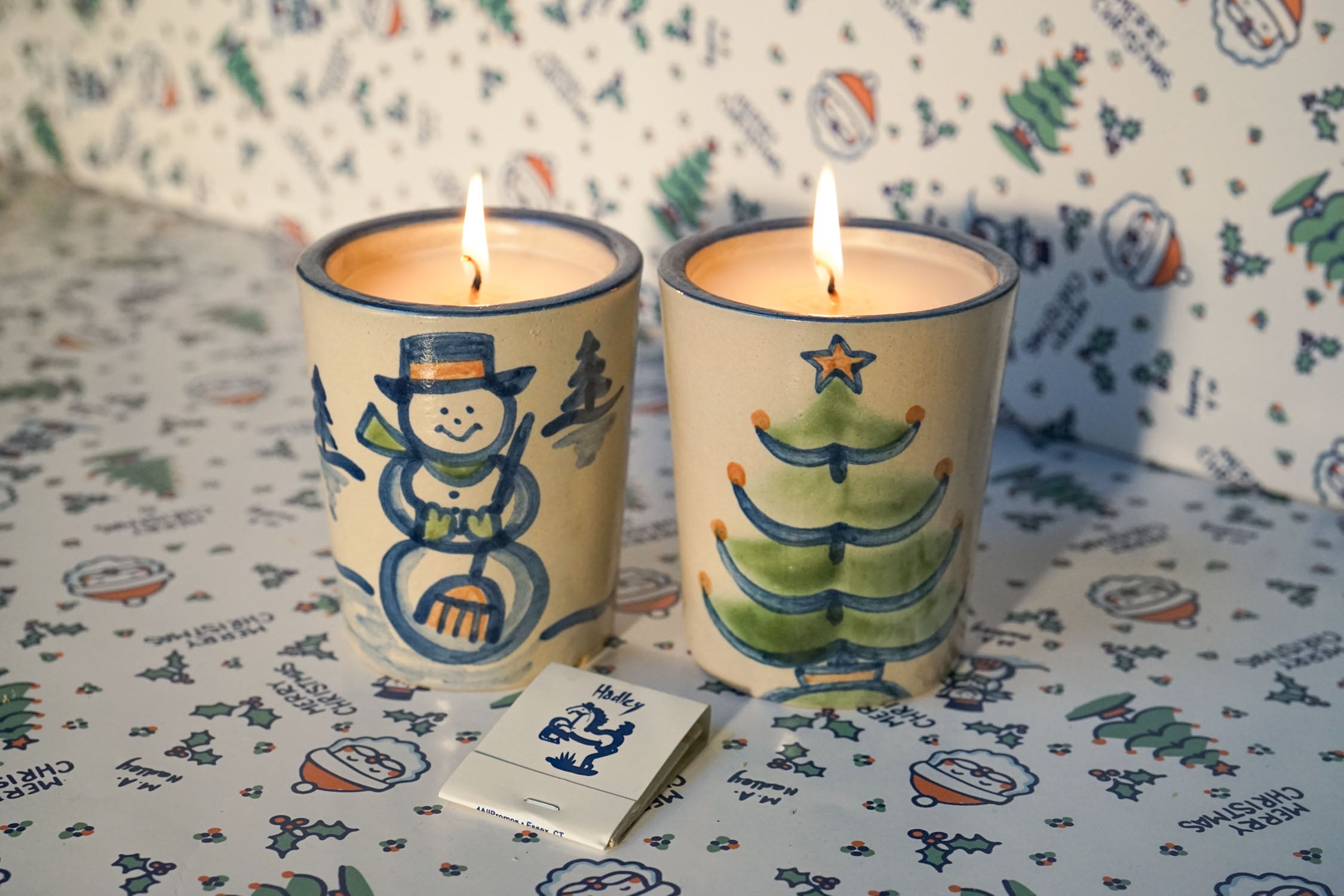 Winter Julep Candles - Set of Two
