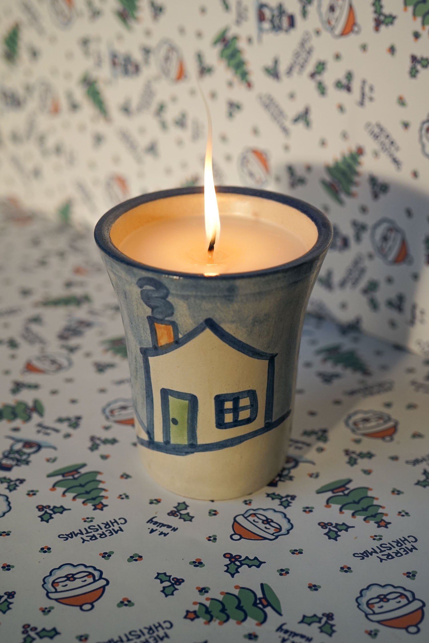 Blue Spruce and Myrrh Candle