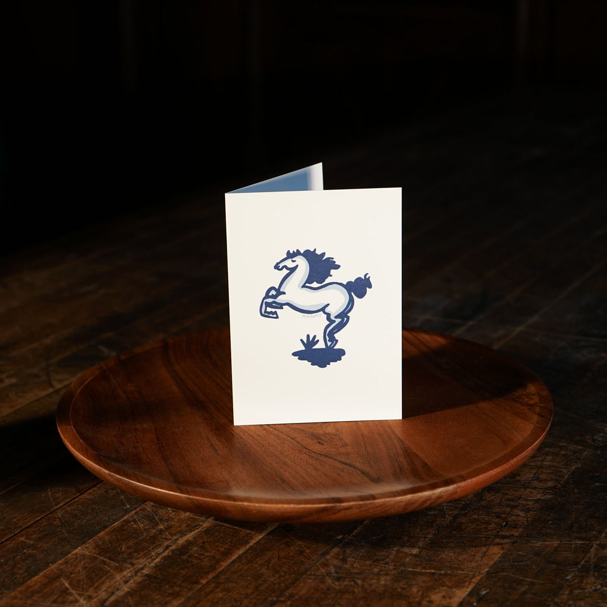 Blue Horse Notecards (12 Pack)