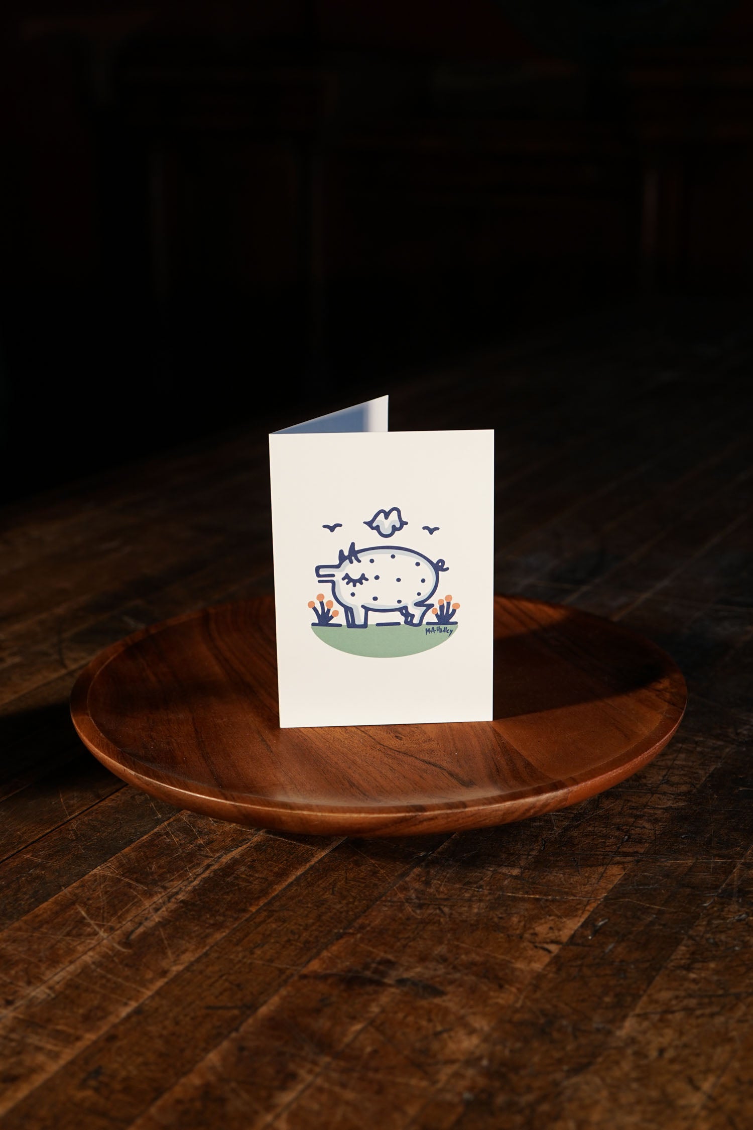 Pig Notecards