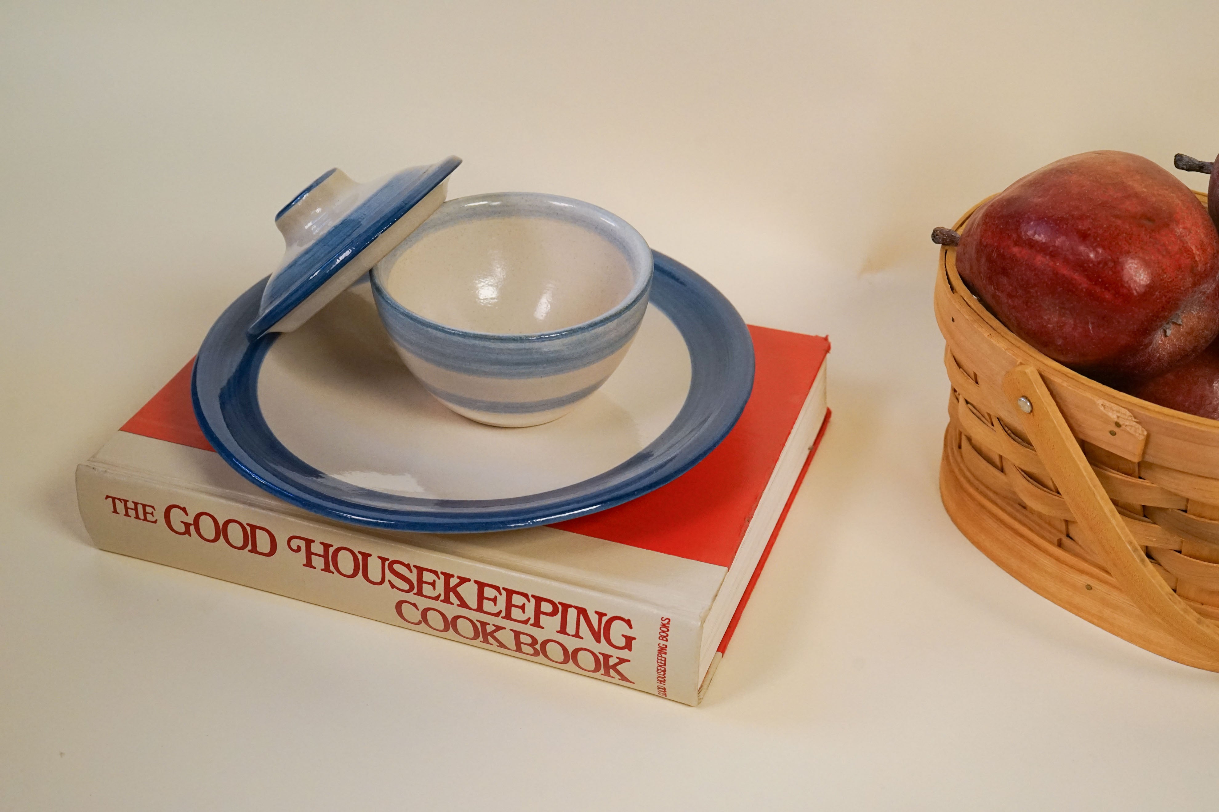 Keepsake Jar - Heritage Stripe in Blue